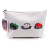 Fiat 500 PVC Toilettenbeutel Make -up Beutel groß