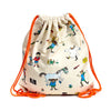 Pippi Langkous Canvas Trekkoord Rucksack