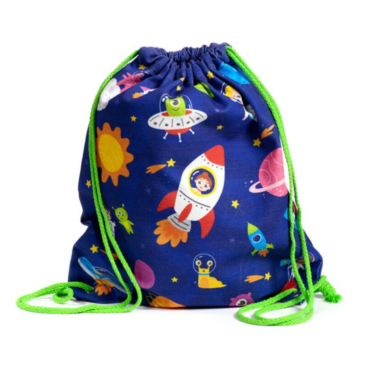 Space Canvas Trekkoord Rucksack