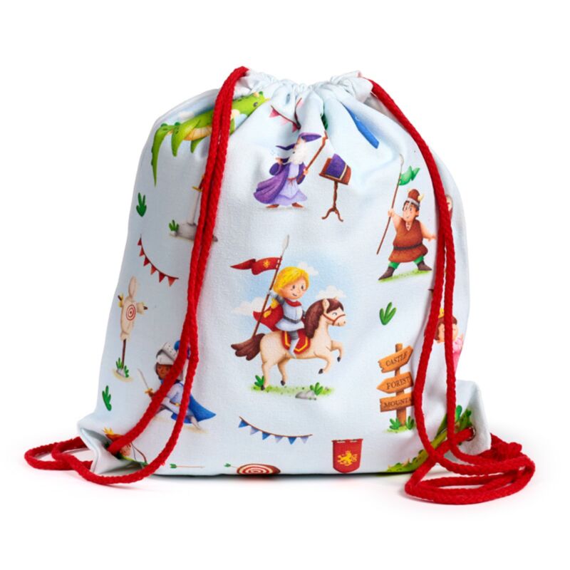 Ritter Draken Canvas Trekkoord Rucksack