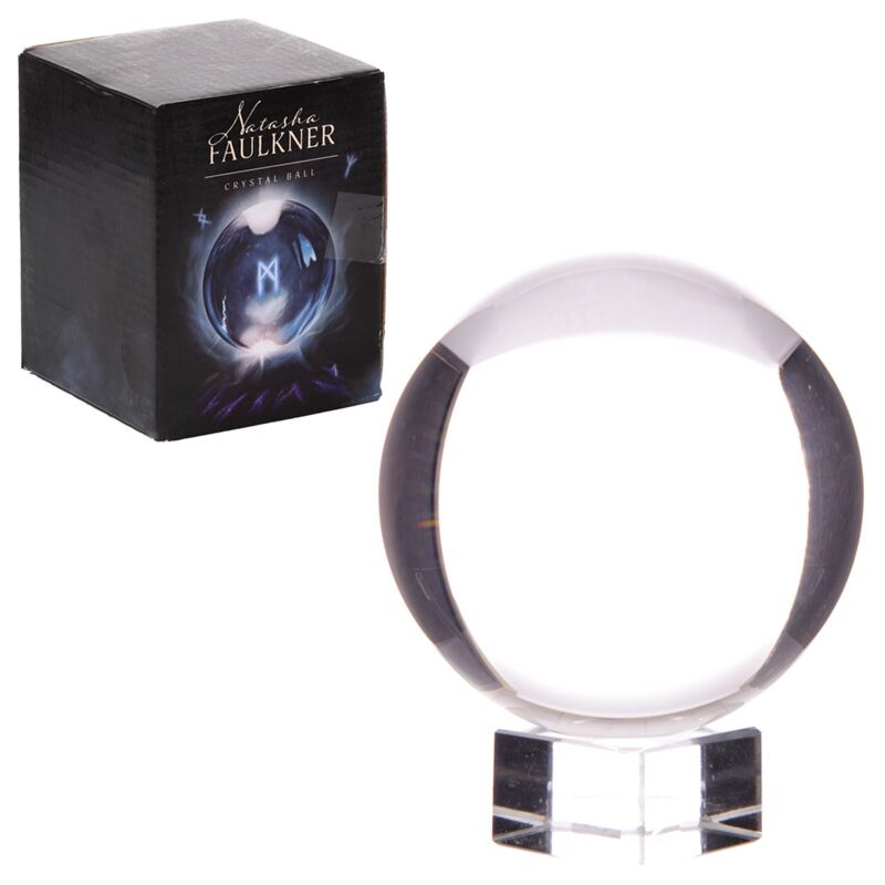 Kristallkugel in Geschenkbox - 7,5 cm