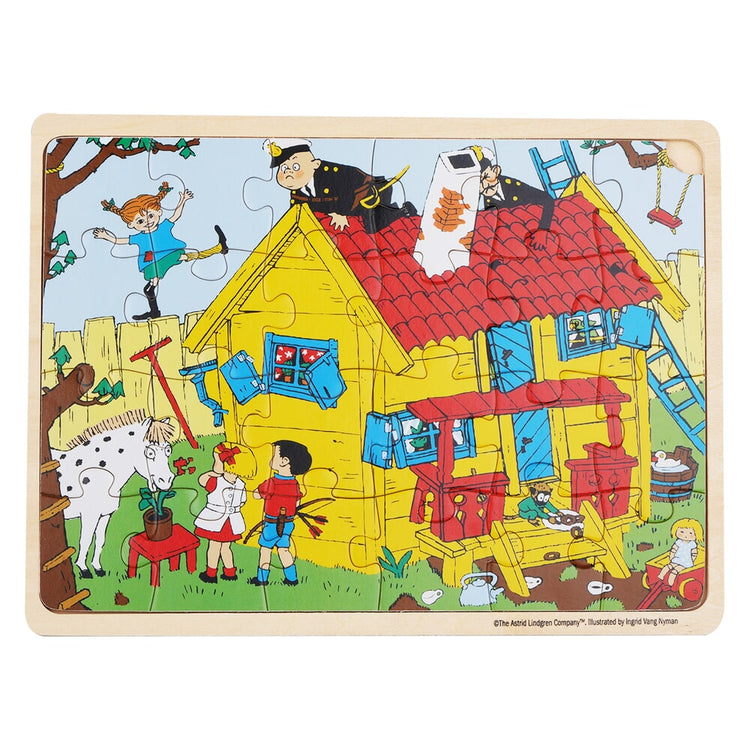 Barbo Toys Pippi Holzrahmenpuzzle – FSC (8602)