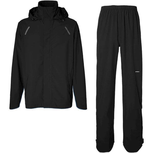 Basil Regenanzug Hoga Unisex Jet Black XXL