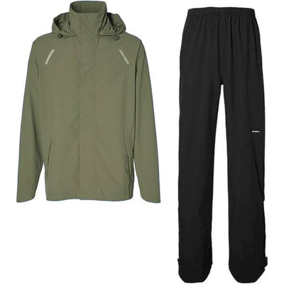 Basil Regenanzug Hoga Unisex Olivgrün XXL