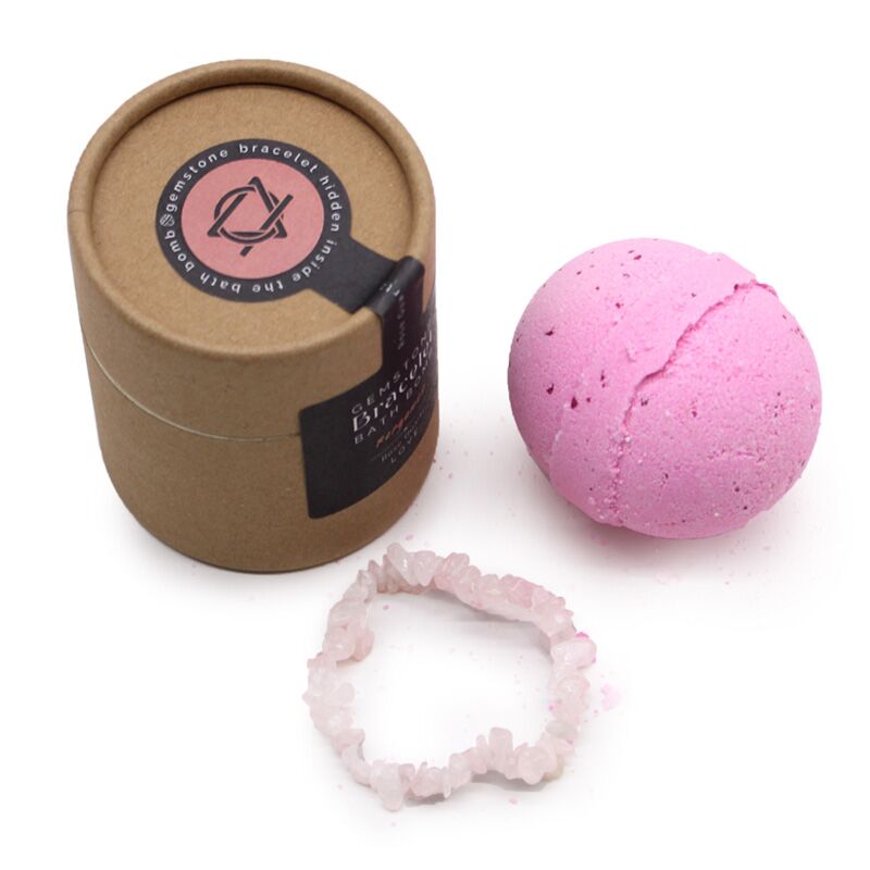 Rosenquarz -Armband Shea Butter Bergamotte Bustball
