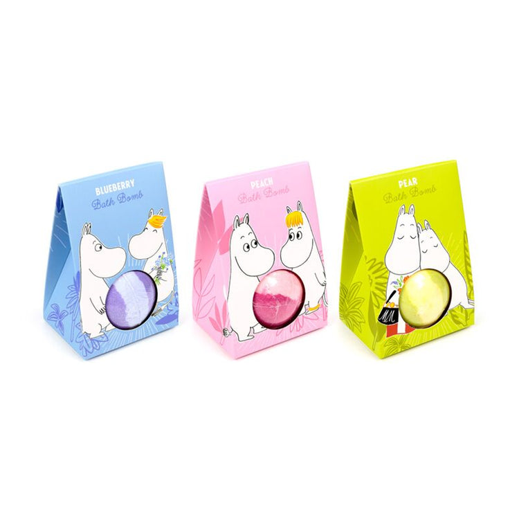 Geschenkbox mit Mumin-Tami-Badebomben