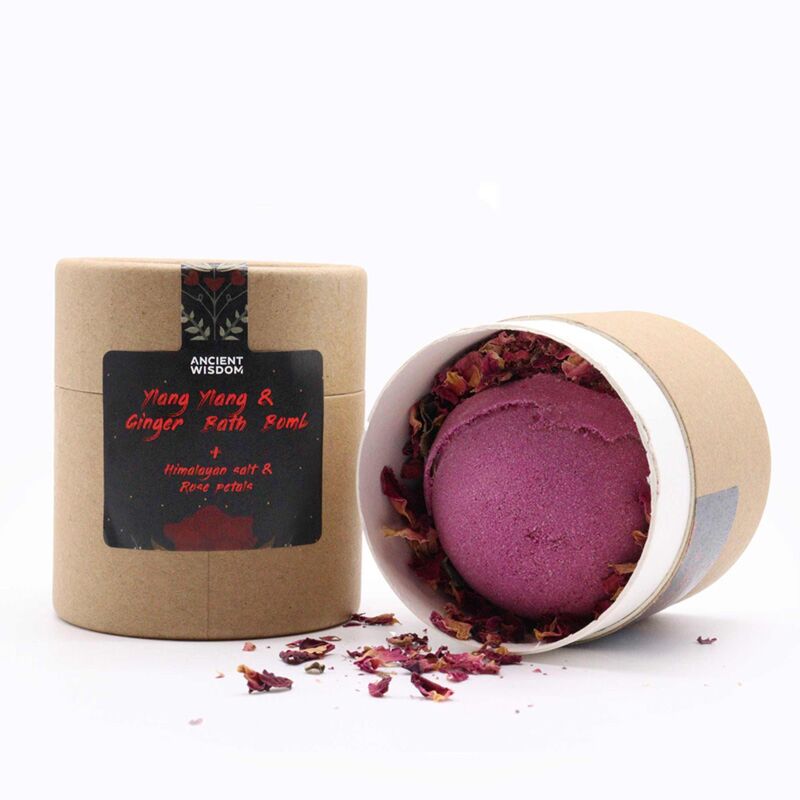 Ylang Ylang Ginger Himalaya Salt Botanicals Bruiseball Geschenkset