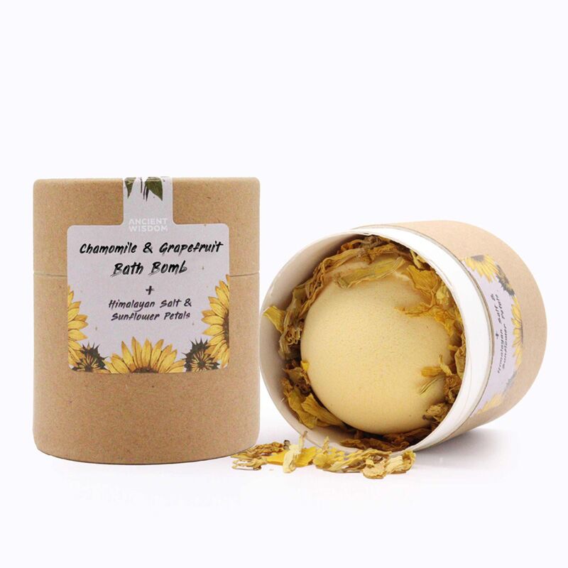 Kamille Grapefruit Himalayas Salz Botanicals Bruiseball Geschenkset