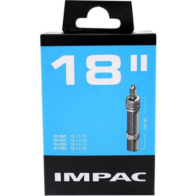 Impac Schlauch (von Schwalbe) DV18 18x1.75 2.35 ETRTO 47 57-355, Ventil: Blitz Holland 26mm