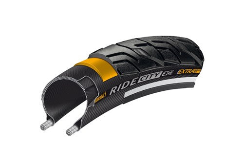 Continental Tire Ride City Breaker 37-622 Schwarzes Reflexion