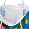 Flamingo Club Tropicana Canvas Strandtasche