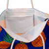 Ananas -Leinwand Strandtasche