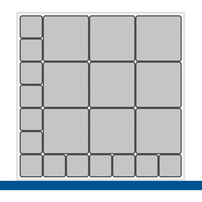 Bott Cubio Bakasortiment 65x65 Schublade