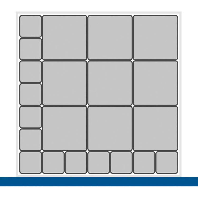 Bott Cubio Bakasortiment 65x65 Schublade
