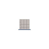 Bott Cubio Range mit 13 Tabletts 65x65 Schublade