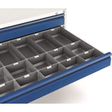 Bott Cubio Range mit 13 Tabletts 65x65 Schublade - afbeelding 1