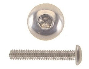 Bofix Sechskantschraube M5 x 16 aus Edelstahl mit Kugelkopf (25 Stück)