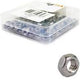 Bofix-Box mit 50 Edelstahlmuttern m3