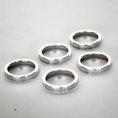 Beutel a 5 Lenkkopfeinfüllstutzen 1.1 8 Silber 5mm Distanzstück