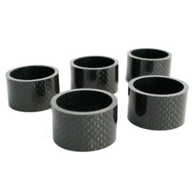 Hzb Abstandhalter 28,6 mm 1-1 8 Zoll Übermaß 20 mm Carbon 5 Stück 6500033