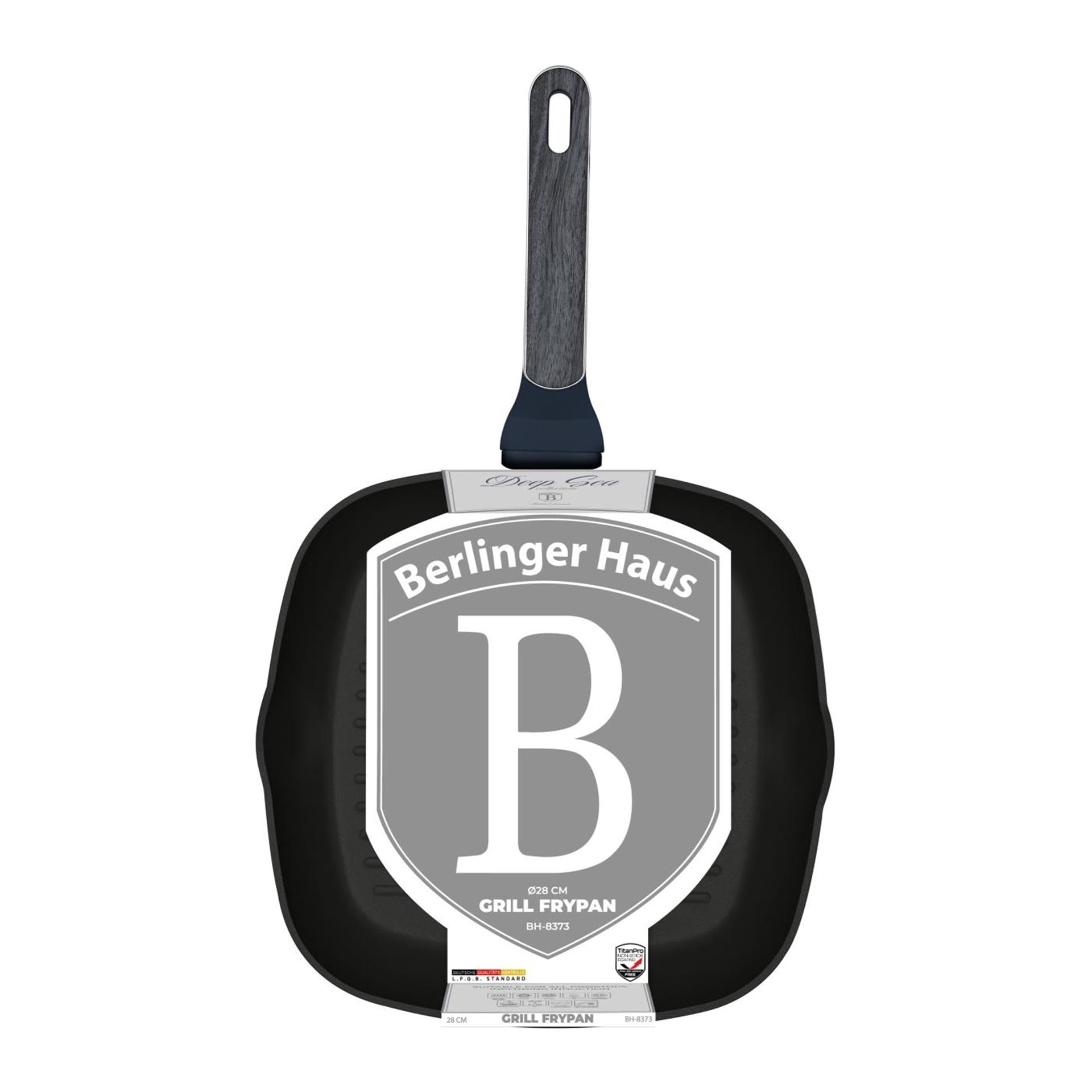 Berlingerhaus Berlinger Haus Deep Sea Grillpfanne ø28cm