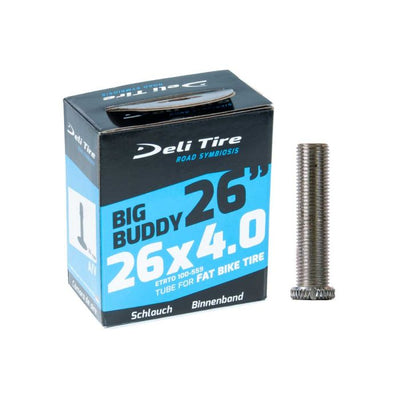 Deli Deli Buddy Binnenband 26x4.00 Etro 100-559, Ventil: Schrader Autooventiel 35 mm