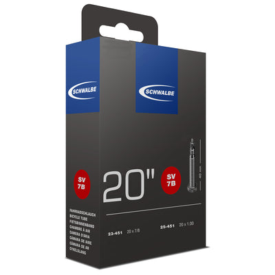 Schwalbe Schlauch FV SV7B 20 schmal 23 25-451 (extra leicht)