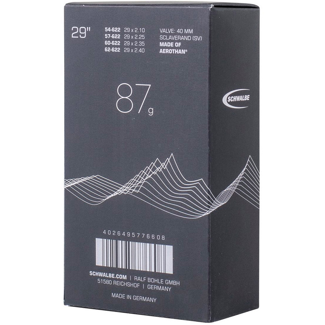 Schwalbe Innenrohr SV19E Aerothan 54 62-622 Ib 40 mm