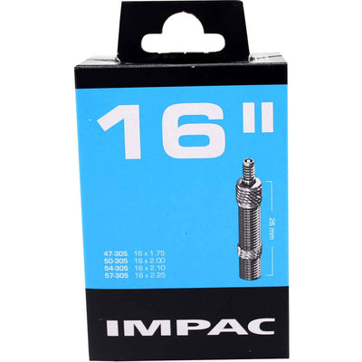 Impac Schlauch (von Schwalbe) DV16 16x1.75 2.35 ETRTO 47 57-305, Ventil: Blitz Holland 26mm