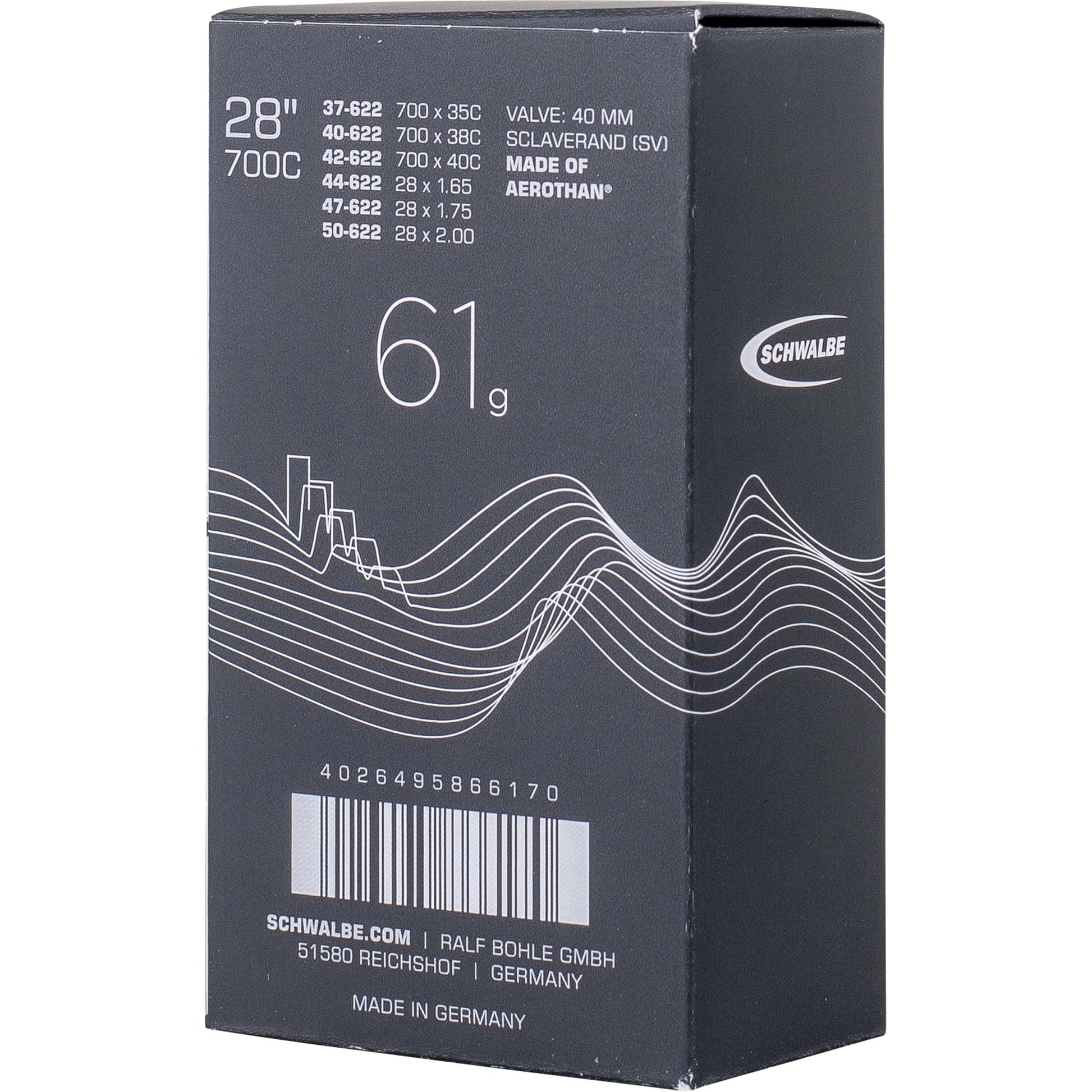 Schwalbe Innenrohr SV17E Aerothan 37 50-622 IB 40 mm