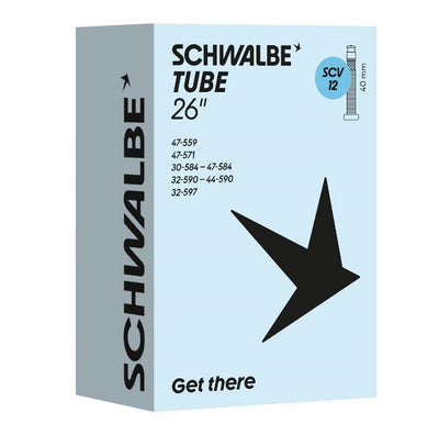 Schwalbe Innenrohr SCV12 26 Zoll 30 47-559 597 Clik Ventil 40 mm