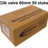 Schwalbe Schlauch SCV15 23 30-622 630 Klickventil 60 mm WP (50)