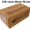 Schwalbe Schlauch SCV15 23 30-622 630 Klickventil 40 mm WP (50)