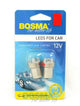 Bosma-Karte eine 2 5-LED-Lampe 12V BA15s Rot