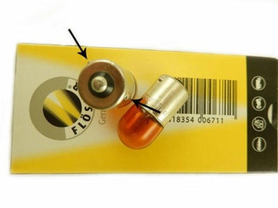 Bosma -Lampe 12V 21W BAU15S Orange