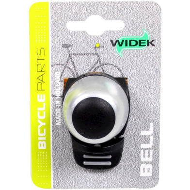 Widek 002565 compact ii xxl fahrradklingel silber auf karte