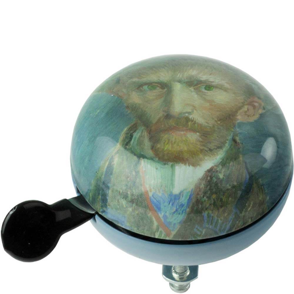 WIDEK Fahrradklingel DingDong groß Vincent van Gogh, 80mm, auf Karte