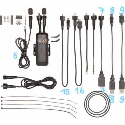 Busch + Müller Cable E-Work NR 7 Runde auf USB-A