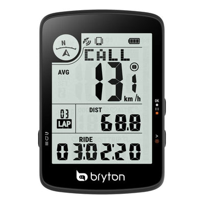 Bryton - Fahrrad Computer GPS Rider 17. Power auf en Go