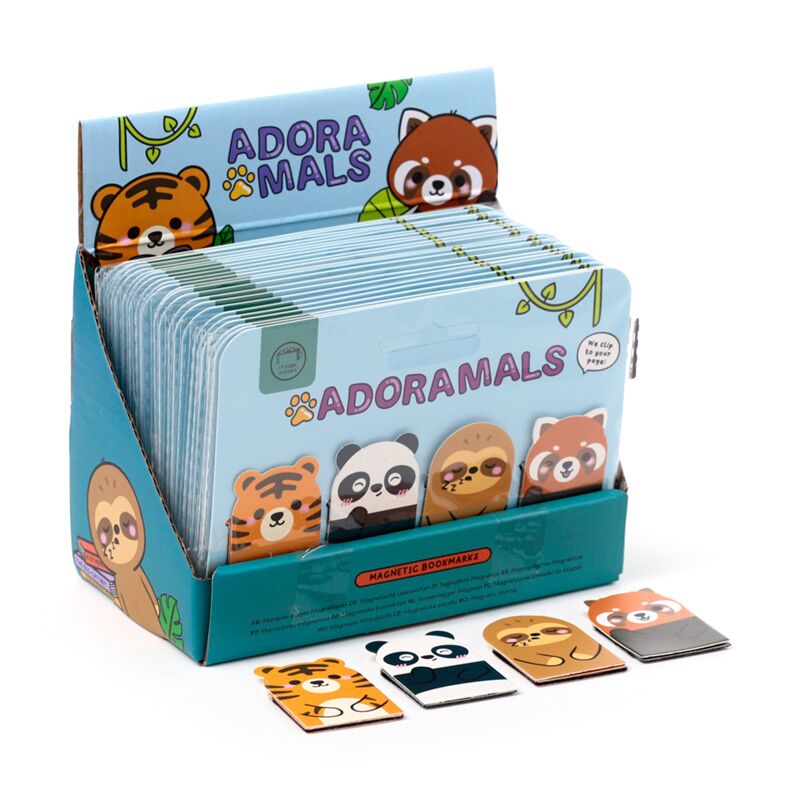 Adoramals Wildtiere Magnetisches Lesezeichen Set