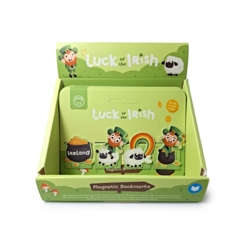 Luck of the Irish Irland magnetisches Lesezeichen-Set