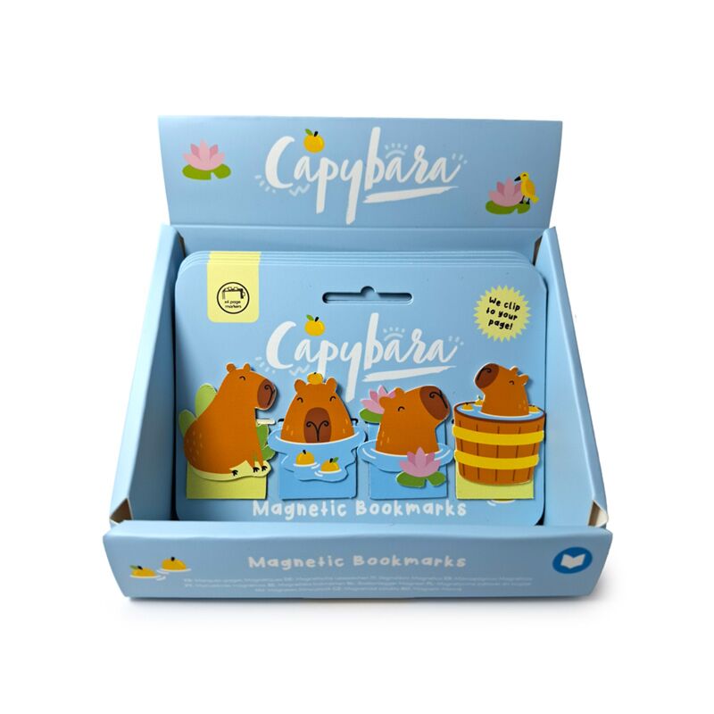 Capybara magnetisches Lesezeichen-Set