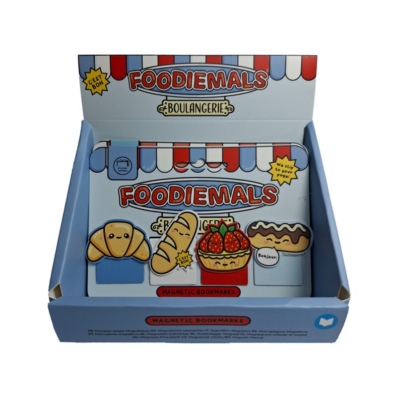 Magnetisches Lesezeichen-Set von Foodiemals Boulangerie
