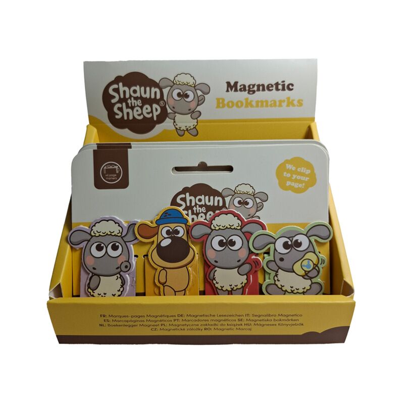 Kawaii süßes Shaun das Schaf magnetisches Lesezeichen-Set