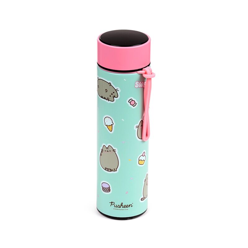 Pusheen die Katze Süßigkeiten Thermoskanne 450 ml Thermometer
