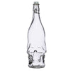 Schädel -verdrängter haltbarer Glaswasserflasche 1000 ml kalte Getränke