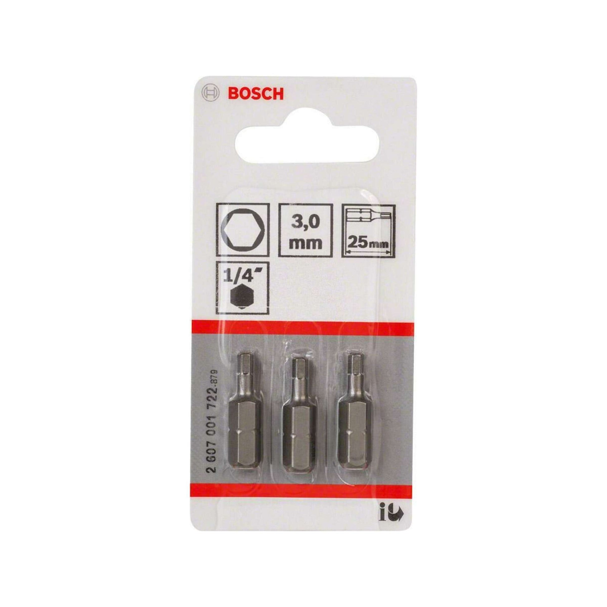 Bosch Prof Schraubendreherbit Sechskant HEX3 (3)
