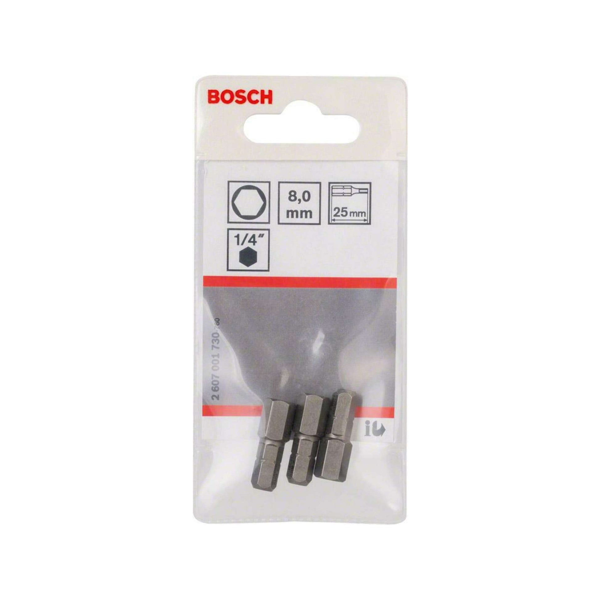Bosch Prof Schraubendreherbit Sechskant HEX8 (3)