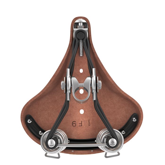 Brooks Sattel B66S Damen braun
