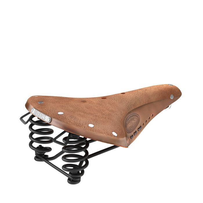 Brooks Sattel B67 im Alter von Heren Bruin
